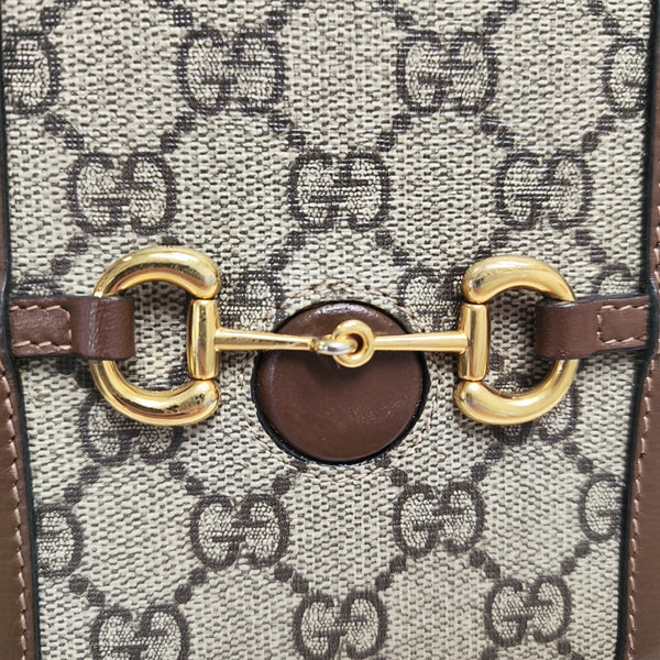Horsebit 1955 Mini Coated Canvas Beige