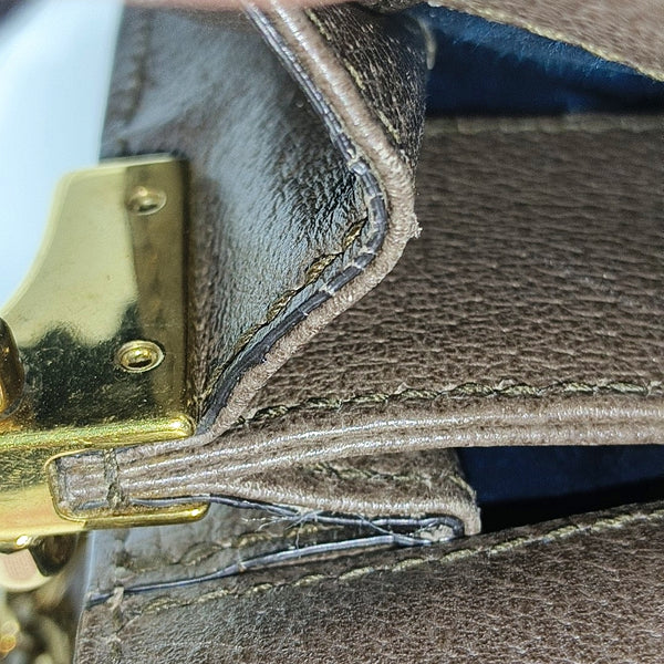 Authenticated pre-owned Ophidia Small Monogram Coated Canvas Beige - Shoulder Bag at Looply