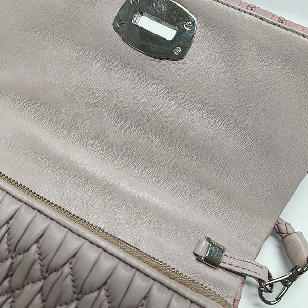 Crystal Quilted Lambskin Red