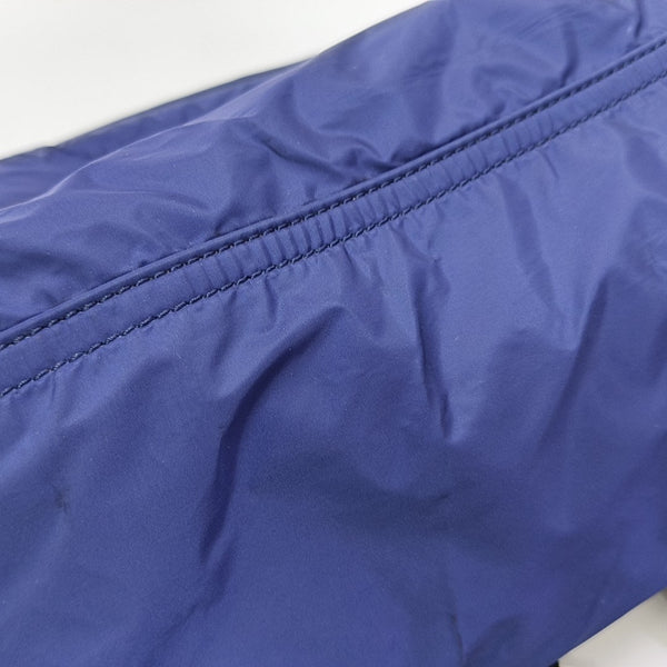 Nylon Shoulder Bag Blue