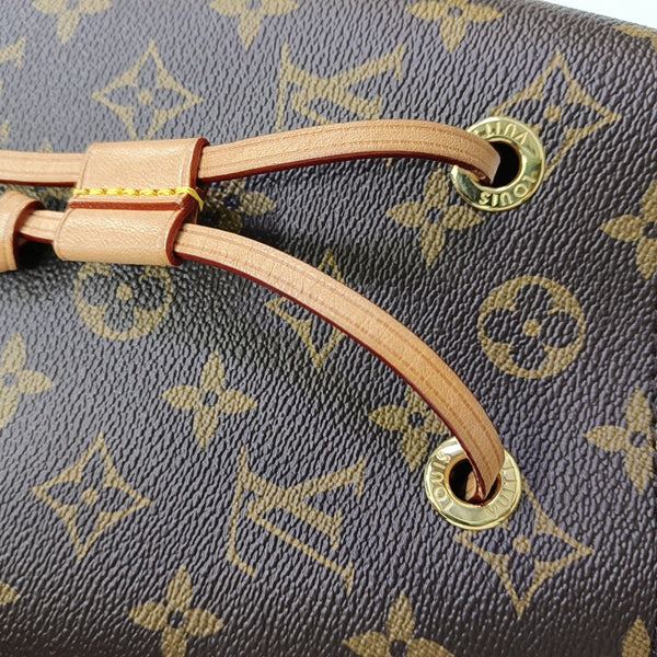 NÉONOÉ BB Monogram Coated Canvas Brown