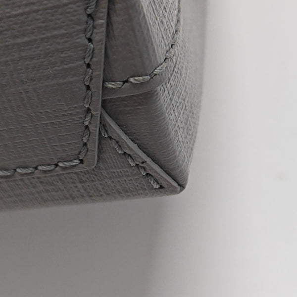 Shopping Bag Calfskin Gray