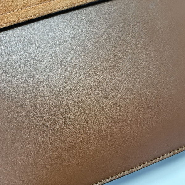 Faye Small Calfskin Brown