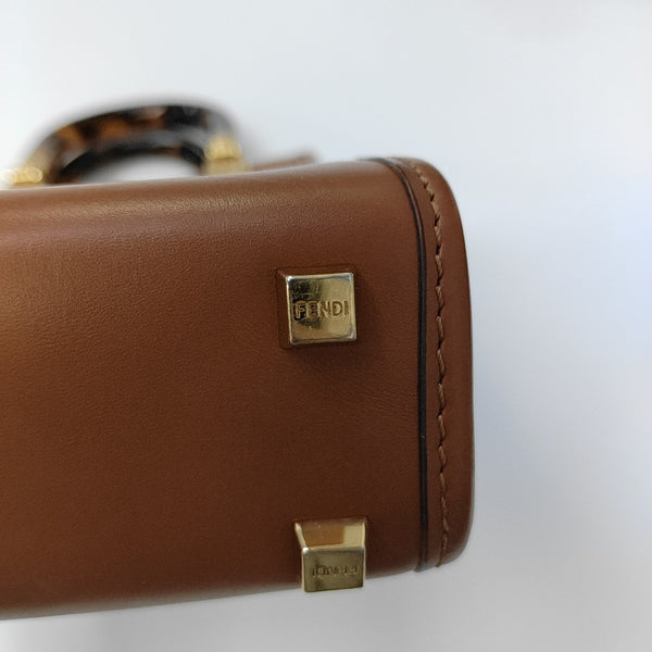 Sunshine Mini Calfskin Brown