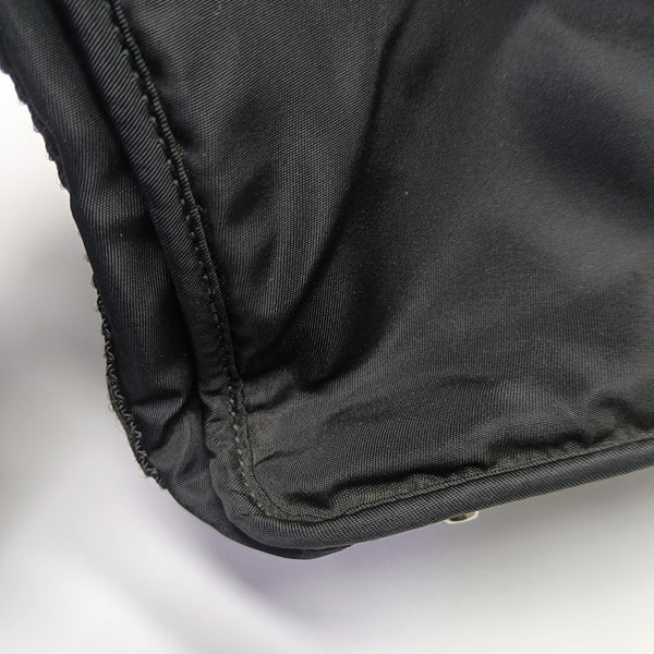 Nylon Shoulder Bag Black