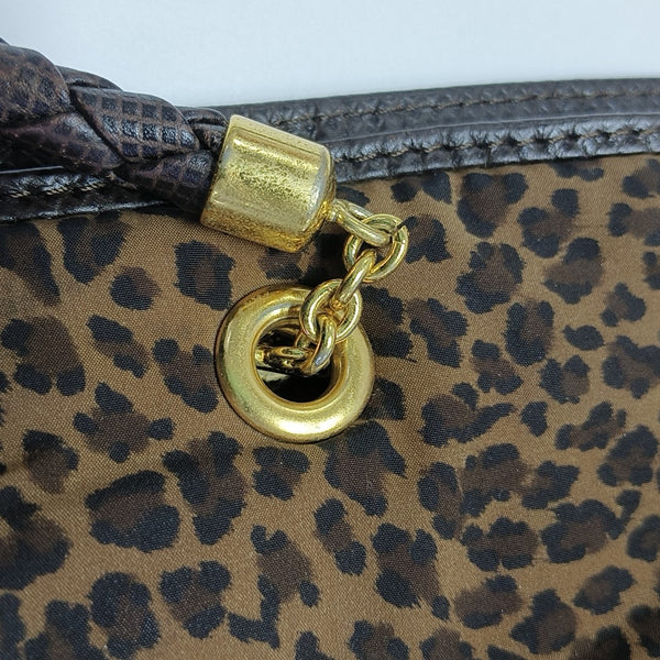 Fabric Tote Bag Brown