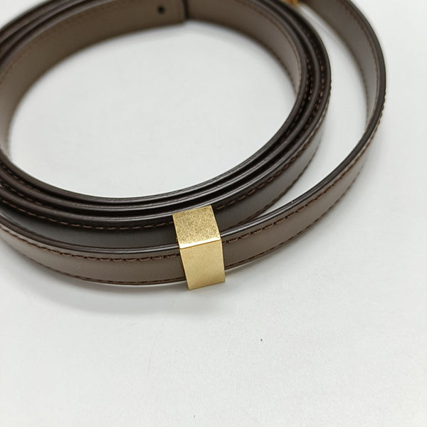 CLASSIC BOX Small Calfskin Brown