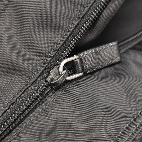 Nylon Shoulder Bag Black