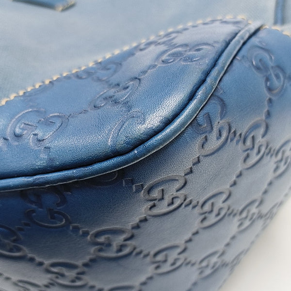 Monogram Canvas Top Handle Bag Blue