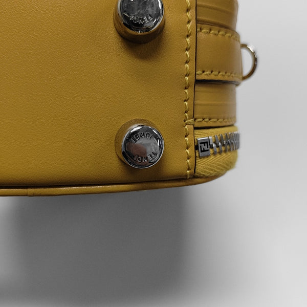 Calfskin Shoulder Bag Mini Yellow