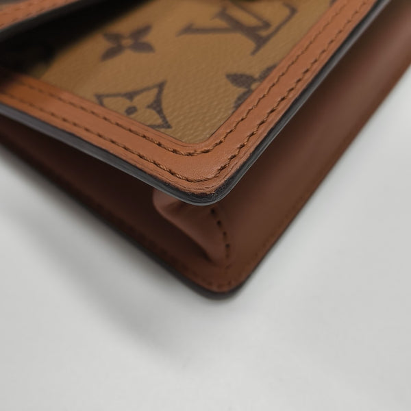 DAUPHINE WOC Monogram Coated Canvas Brown