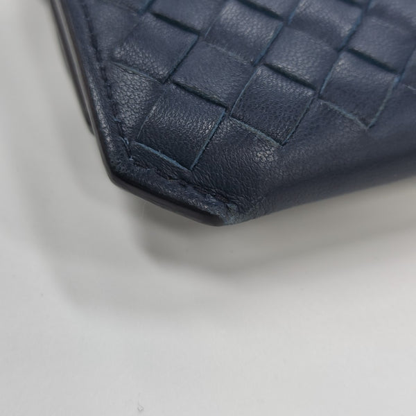 Calfskin Wallet Blue