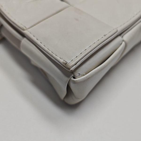 Cassette Medium Calfskin White