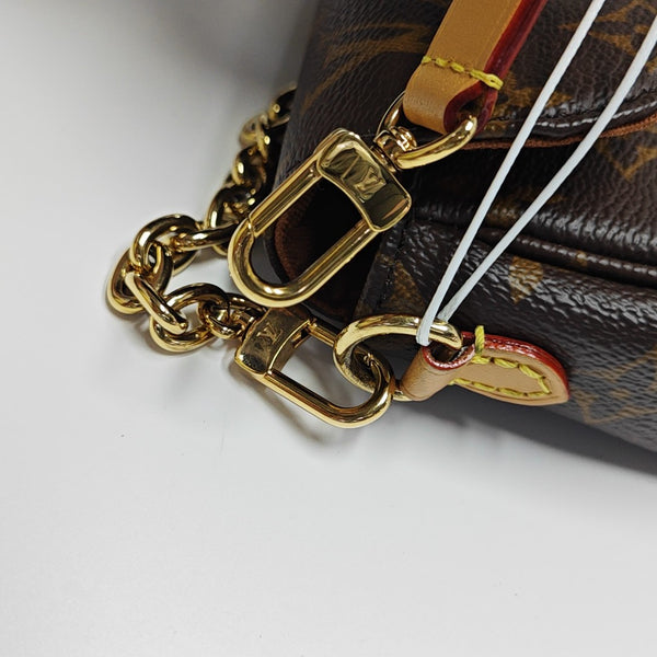 IVY Monogram Coated Canvas Brown