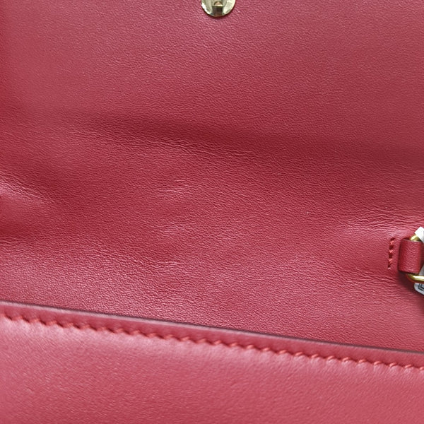 Sylvie Super Mini Calfskin Red