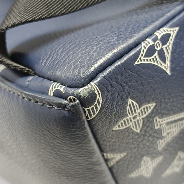 DISCOVERY Monogram Calfskin Blue