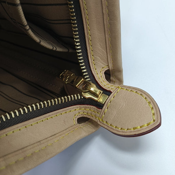 NEVERFULL BB Monogram Coated Canvas Brown