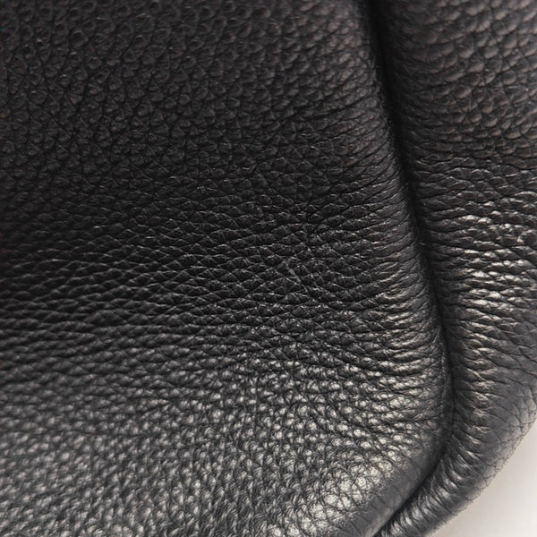 Calfskin Shoulder Bag Black