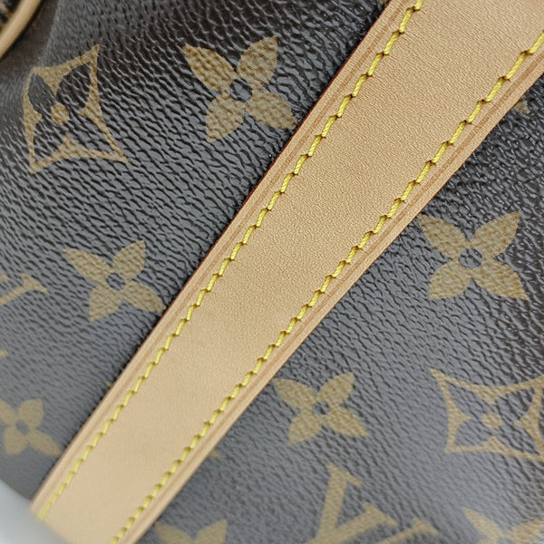 SPEEDY 25 Monogram Coated Canvas Brown
