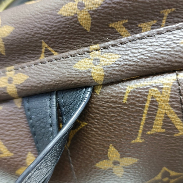 PALM SPRINGS PM Monogram Coated Canvas Brown
