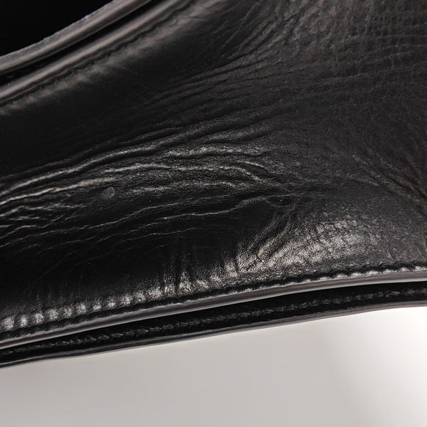 Crush Medium Calfskin Black