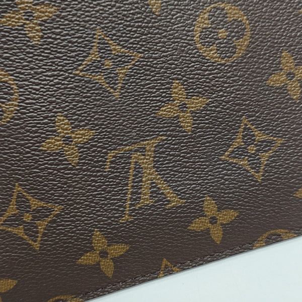 NEVERFULL MM Monogram Coated Canvas Brown