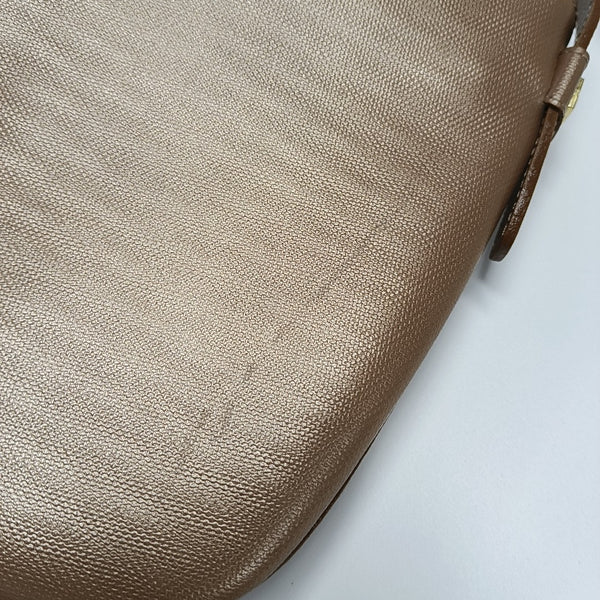 Special Material Shoulder Bag Rose Gold