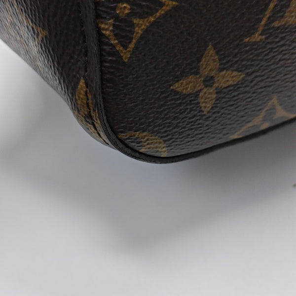 NÉONOÉ MM Monogram Coated Canvas Brown