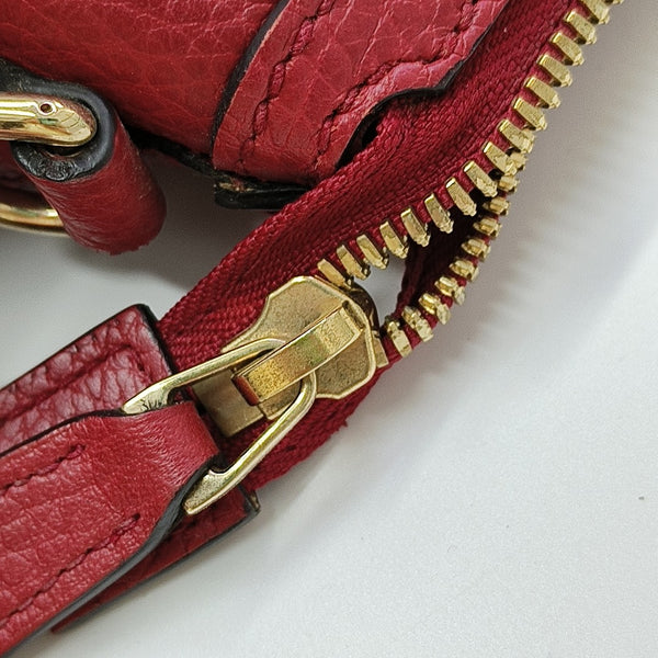 Microguccissima Calfskin Red