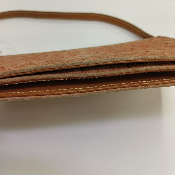 Suede Top Handle Bag Orange
