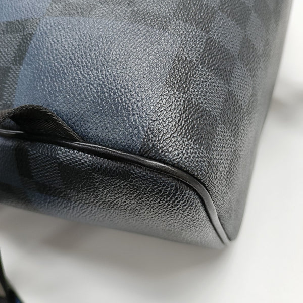 JOSH Damier Graphite Coated Canvas Gray