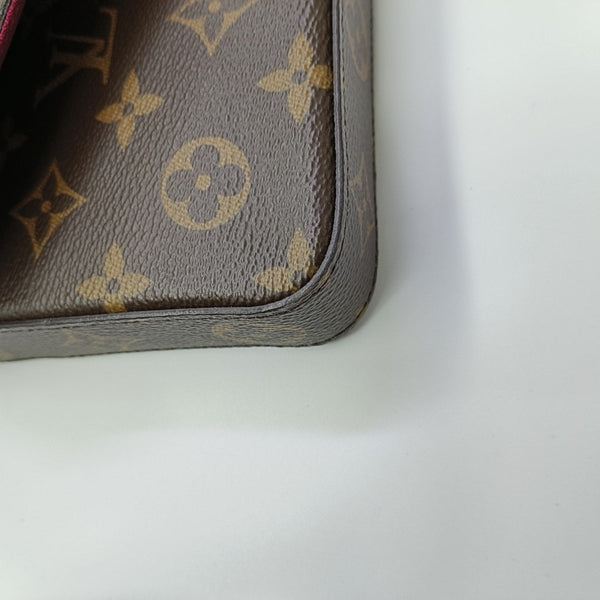 FÉLICIE Monogram Coated Canvas Brown