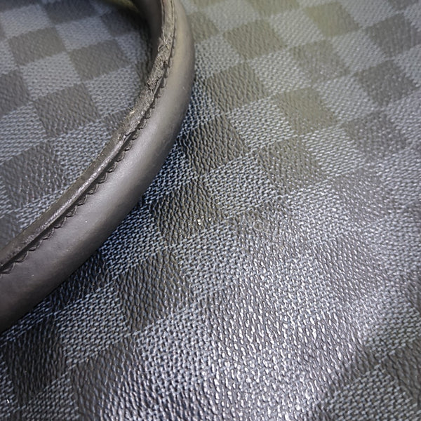 GREENWICH Damier Coated Canvas Blue