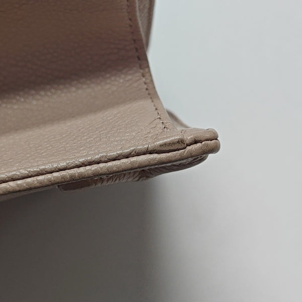 Diorama Medium Cannage Calfskin Pink