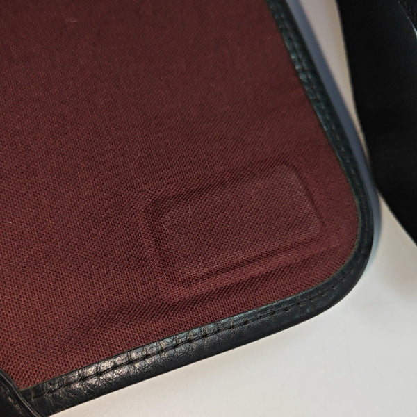 Monogram Coated Canvas Shoulder Bag Brown