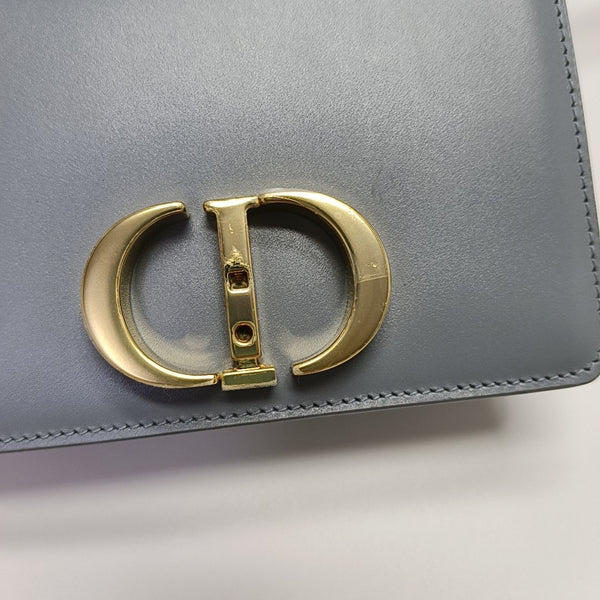 30 Montaigne Super Mini Calfskin Blue