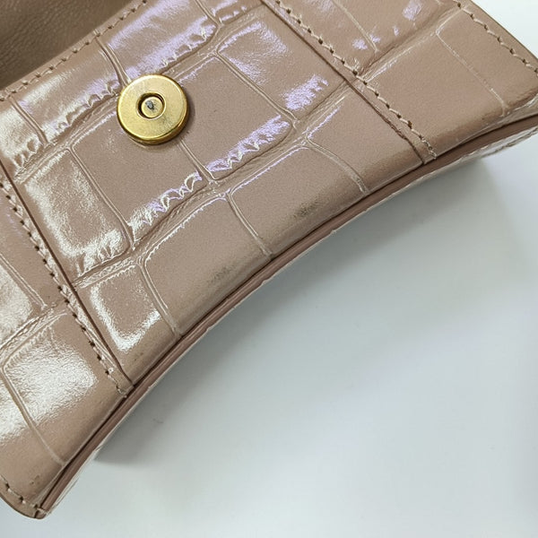 Hourglass Mini Calfskin Pink
