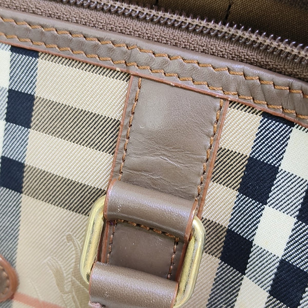 Canvas Shoulder Bag Brown