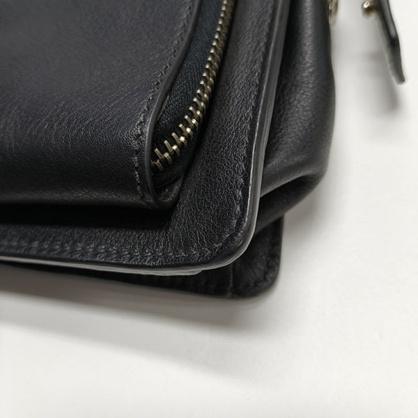Calfskin Clutch Black