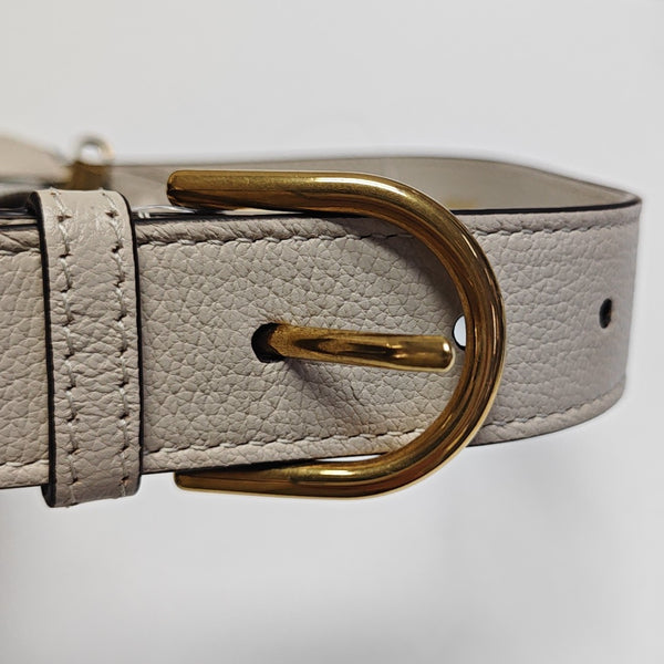 Aphrodite Calfskin White