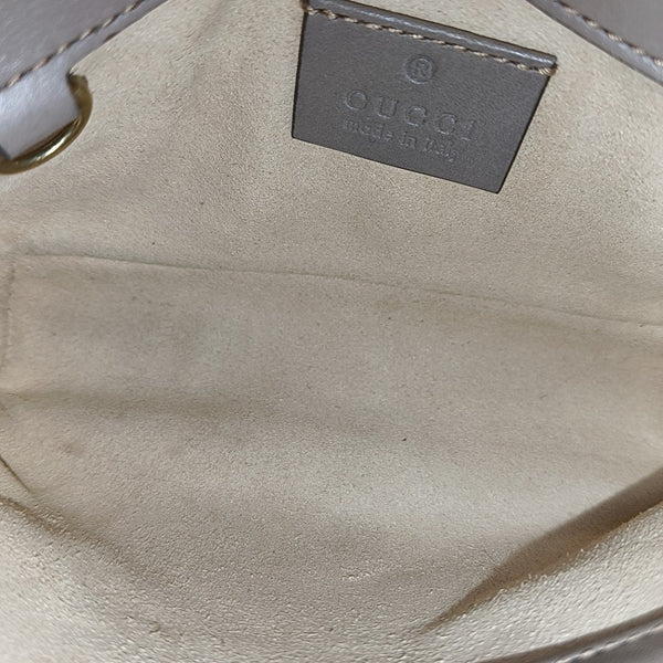 GG Marmont Mini Quilted Calfskin Beige