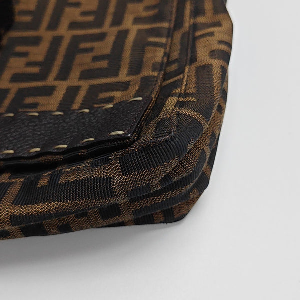 Canvas Shoulder Bag Brown