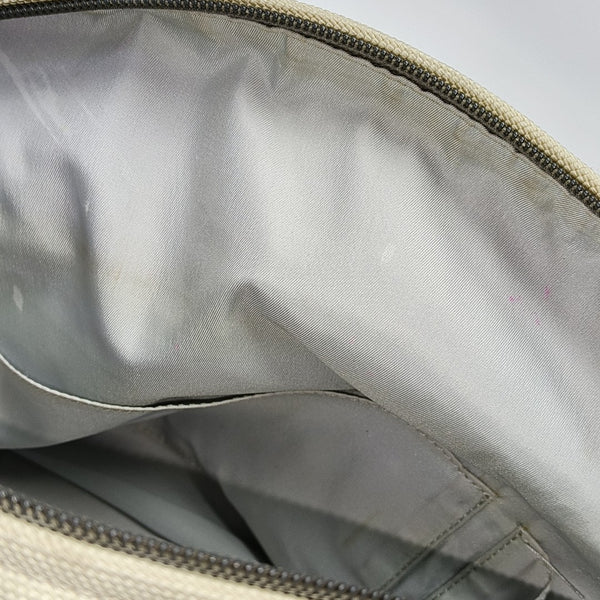 PARIS BIARRITZ Quilted Coated Canvas Gray