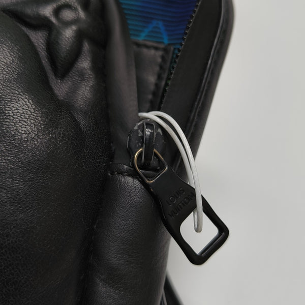 Monogram Lambskin Belt Bag Black