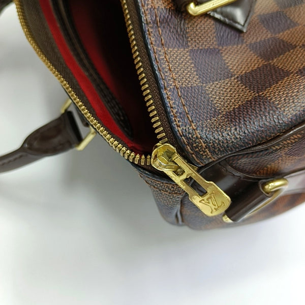 Authenticated pre-owned SPEEDY 25 Coated Canvas Brown - Shoulder Bag at Looply