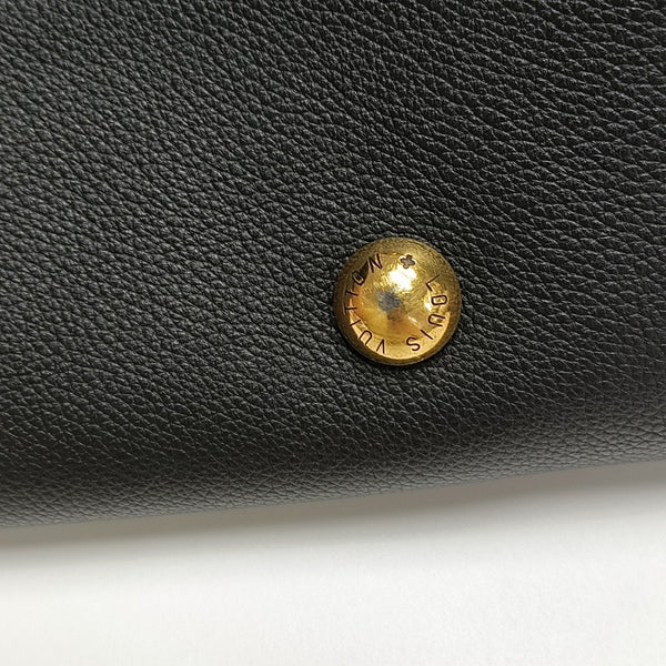 LOW KEY HOBO MM Monogram Calfskin Black
