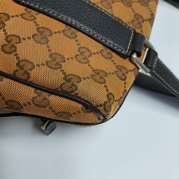 Monogram Canvas Top Handle Bag Orange