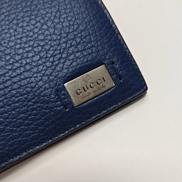 Calfskin Wallet Blue