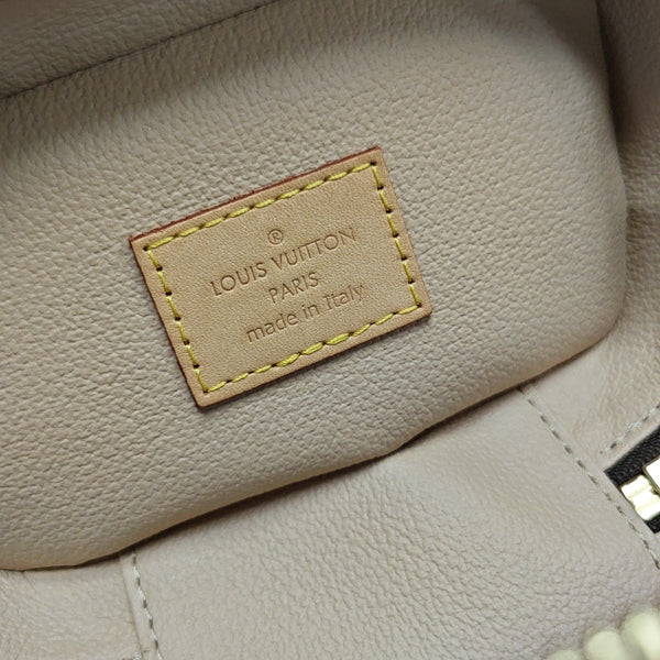NICE Super Mini Monogram Coated Canvas Brown