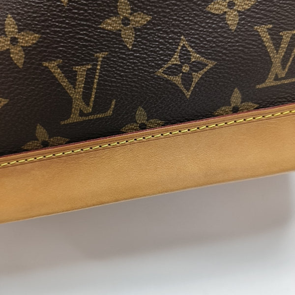 NOÉ MM Monogram Coated Canvas Brown